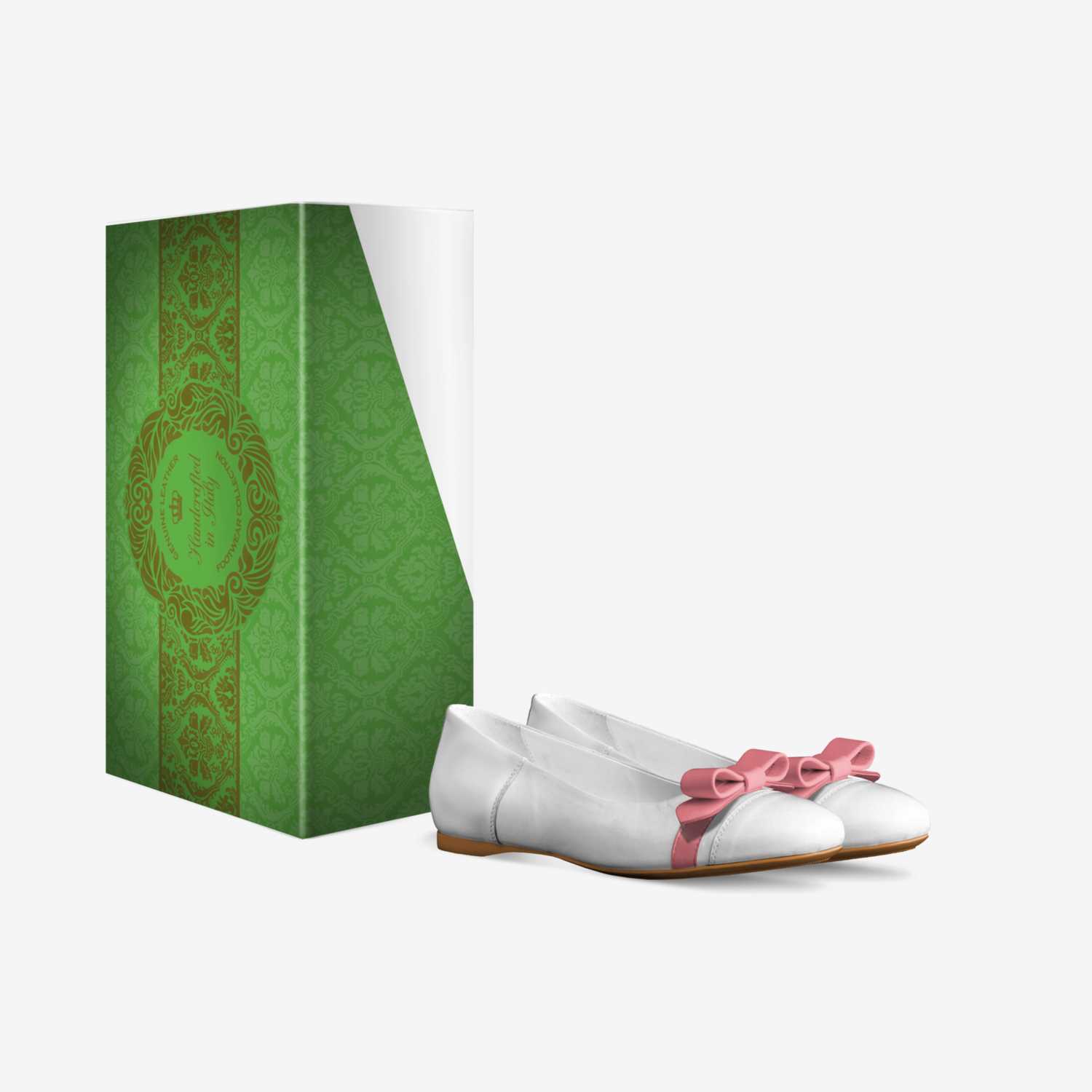 Sweet<3 Sweet Pea custom made in Italy shoes by Sweethearts Unlimited | Box view