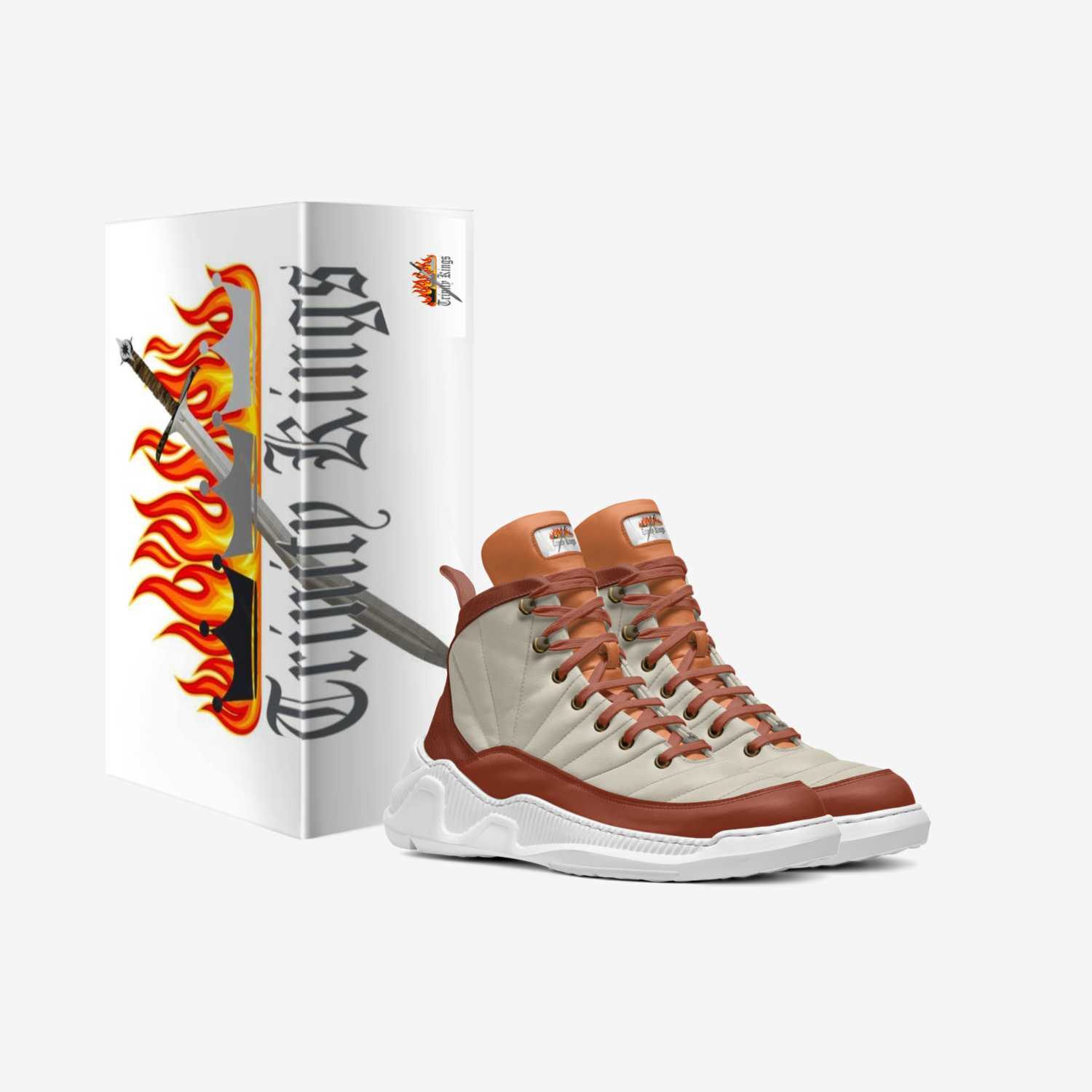 Trinity Kings custom made in Italy shoes by Derrick Zachary | Box view