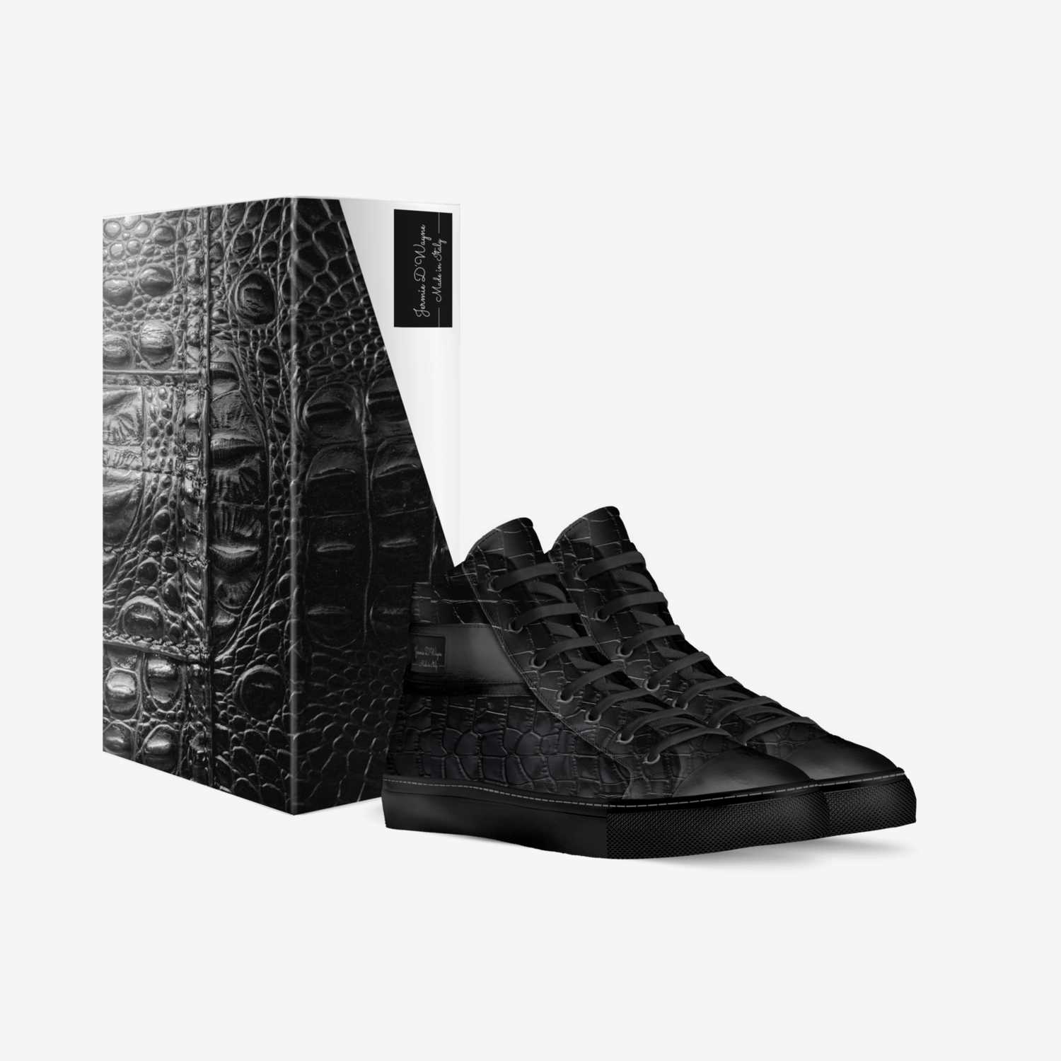 Jermie D'Wayne  custom made in Italy shoes by Jermie Hullom | Box view