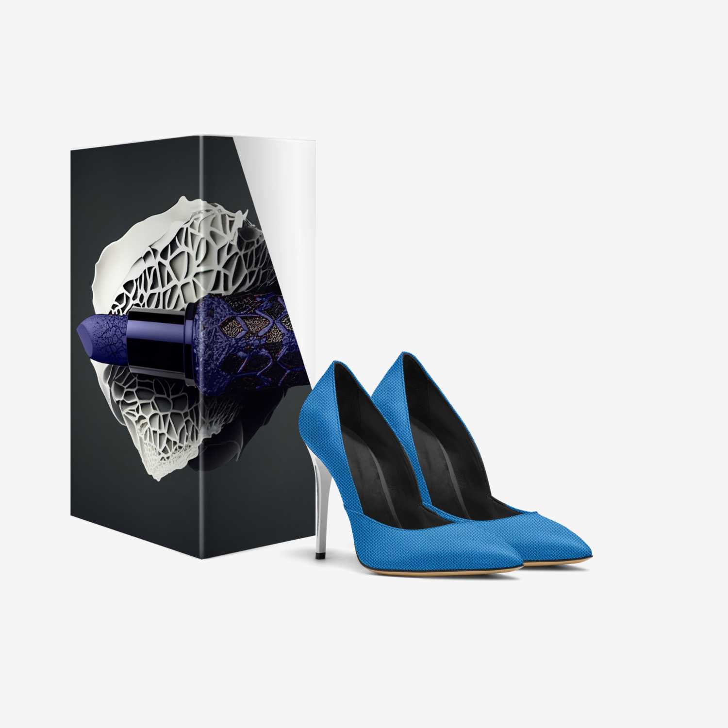 Ella’s custom made in Italy shoes by Shantae Peters | Box view