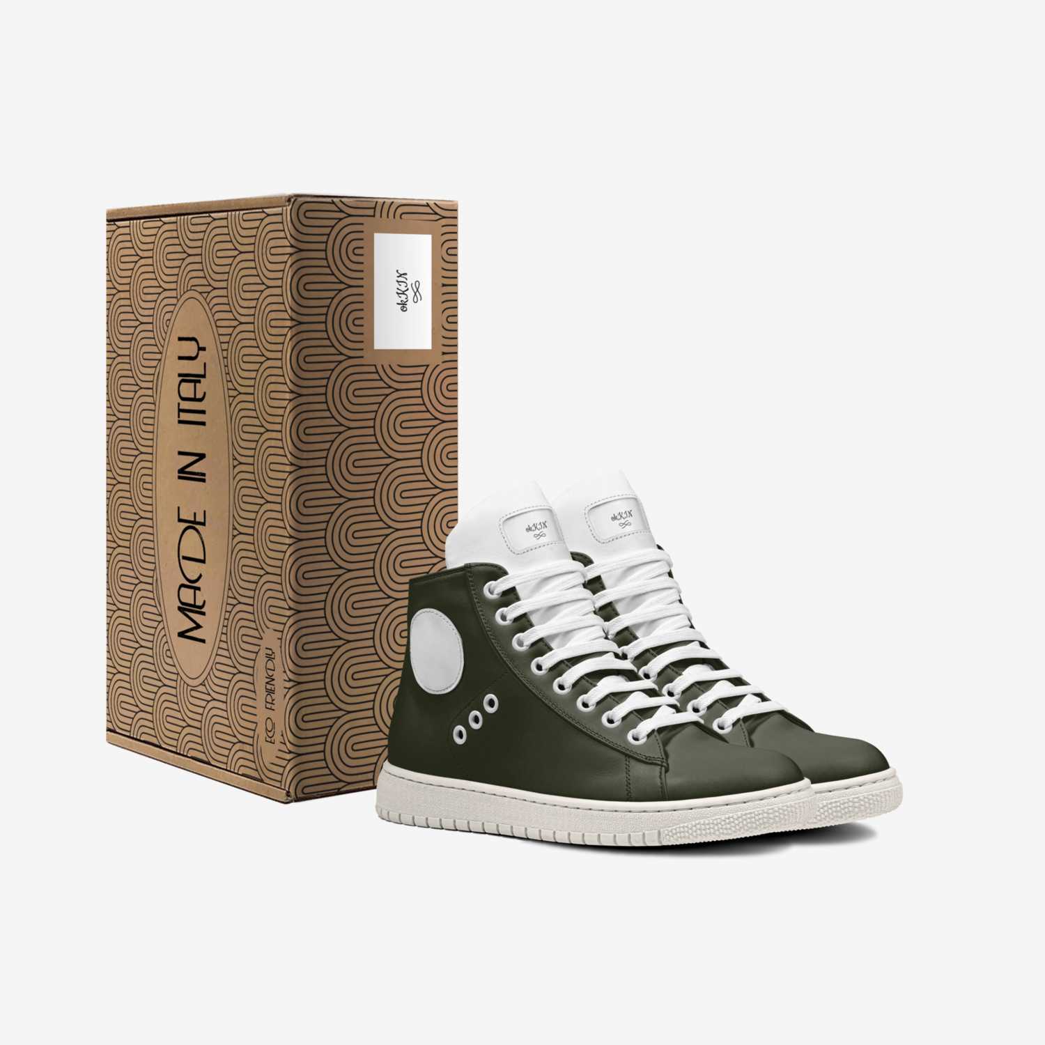 okKIN custom made in Italy shoes by Jonva Ven | Box view