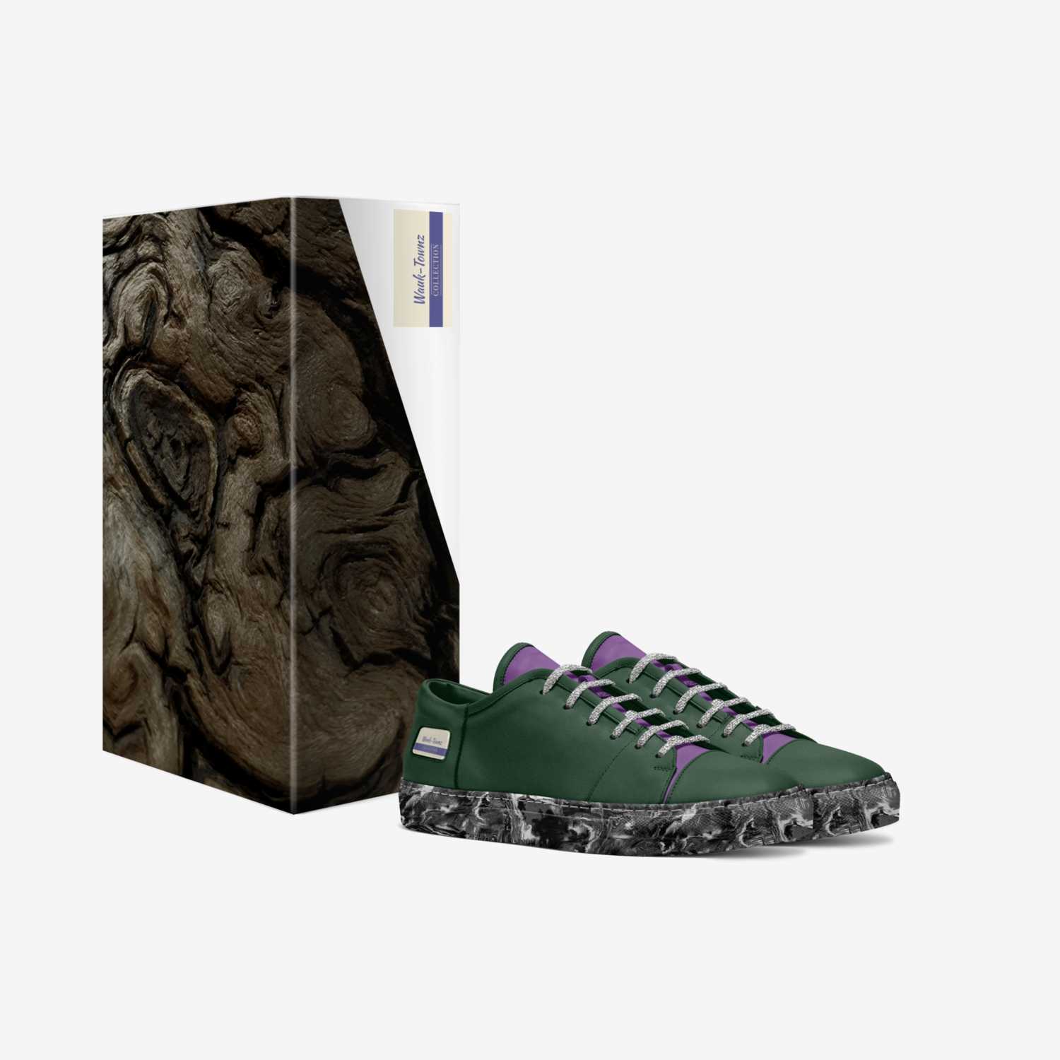 Wauk-Townz  custom made in Italy shoes by Keith Kalinowski | Box view