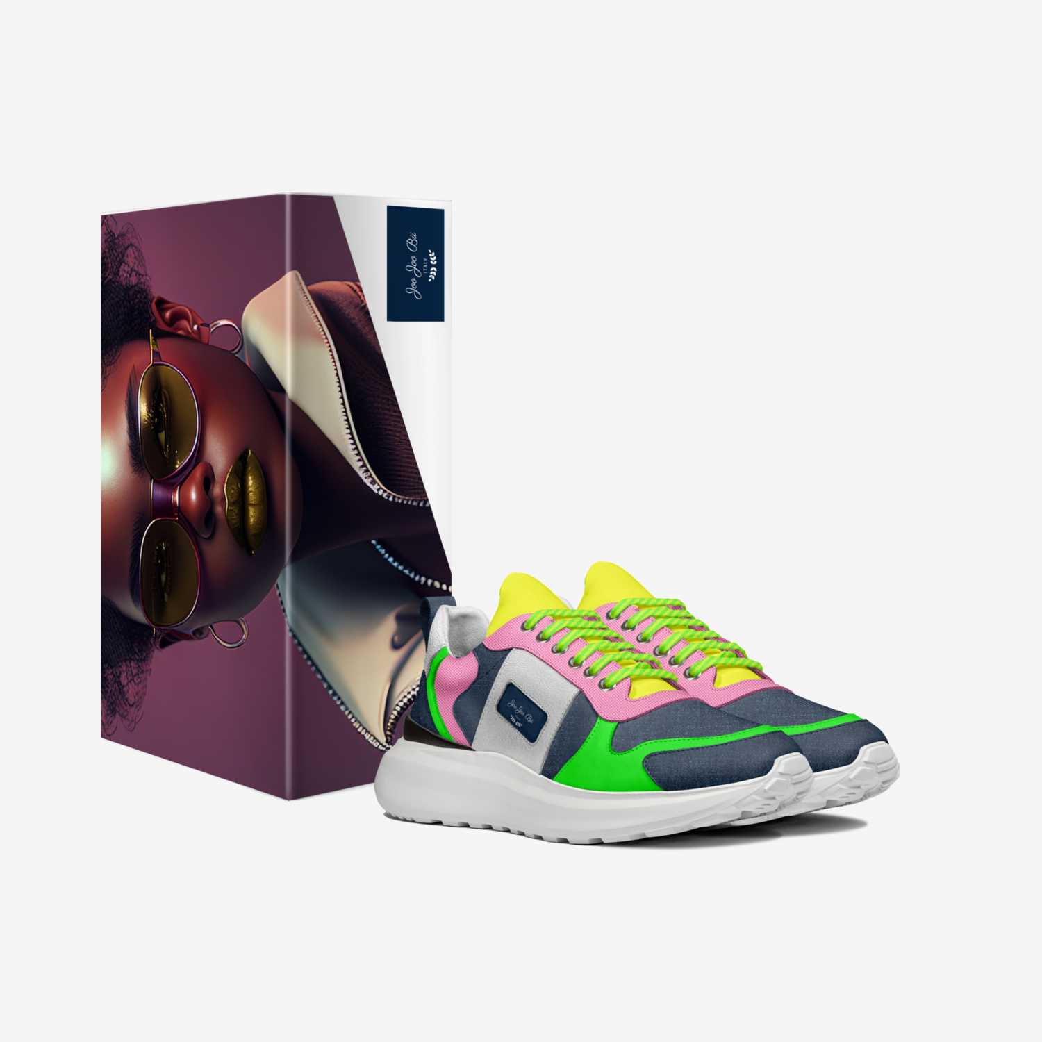 JooJooBii custom made in Italy shoes by Trēsha Judson | Box view