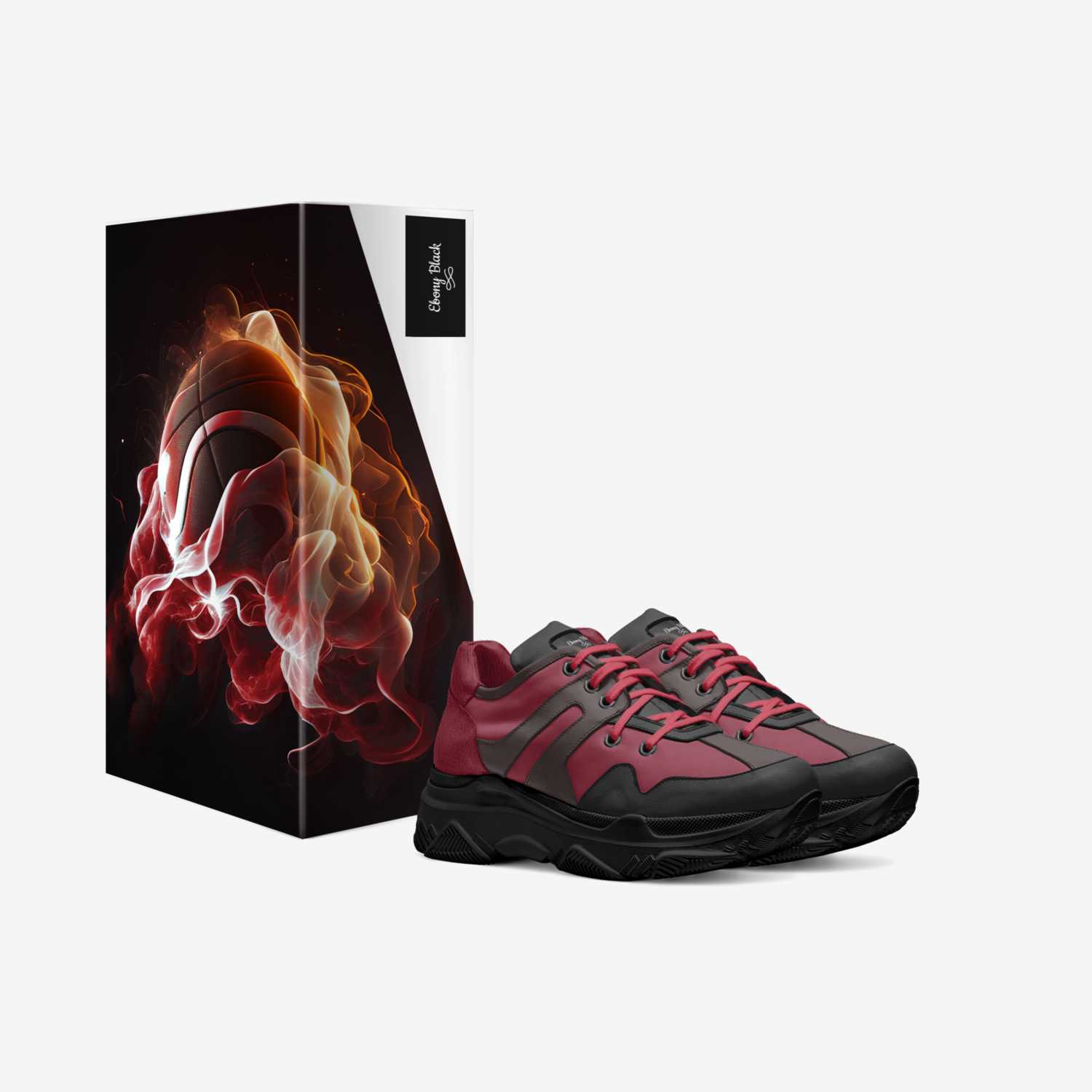Ebony Black custom made in Italy shoes by Ebony Williams | Box view