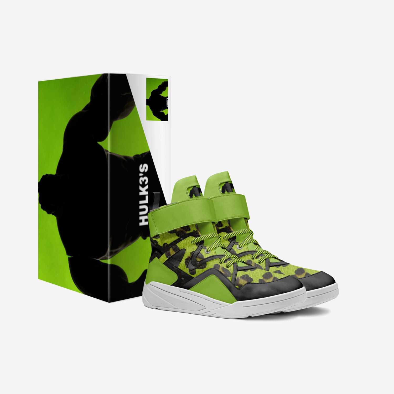 Hulk3's custom made in Italy shoes by Frankie Robinson | Box view