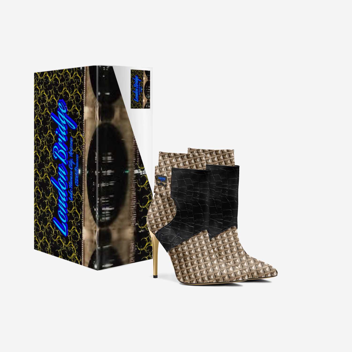 London Bridge  custom made in Italy shoes by Susan Pierce | Box view