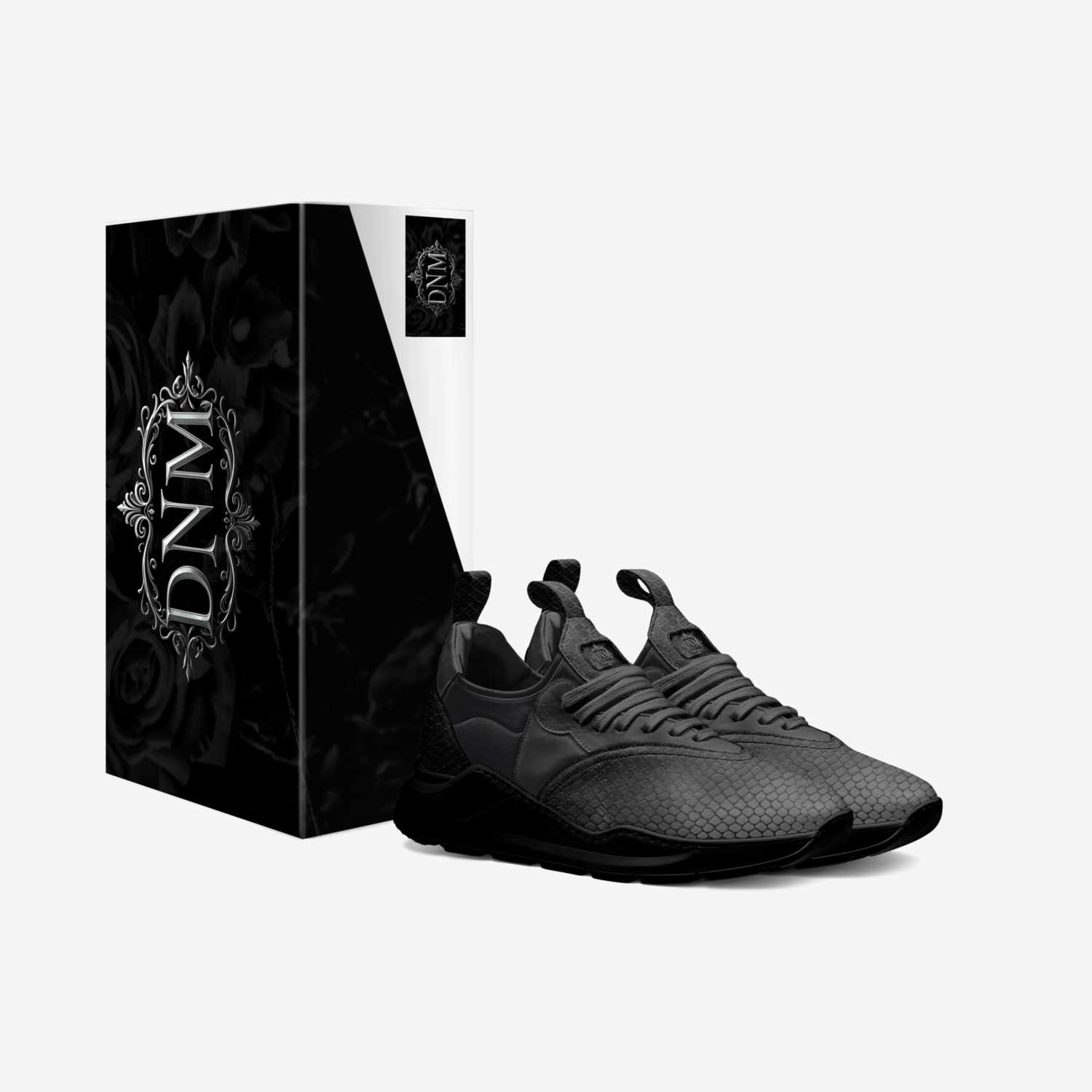Dark Noir Moon custom made in Italy shoes by Lara Rockstroh | Box view