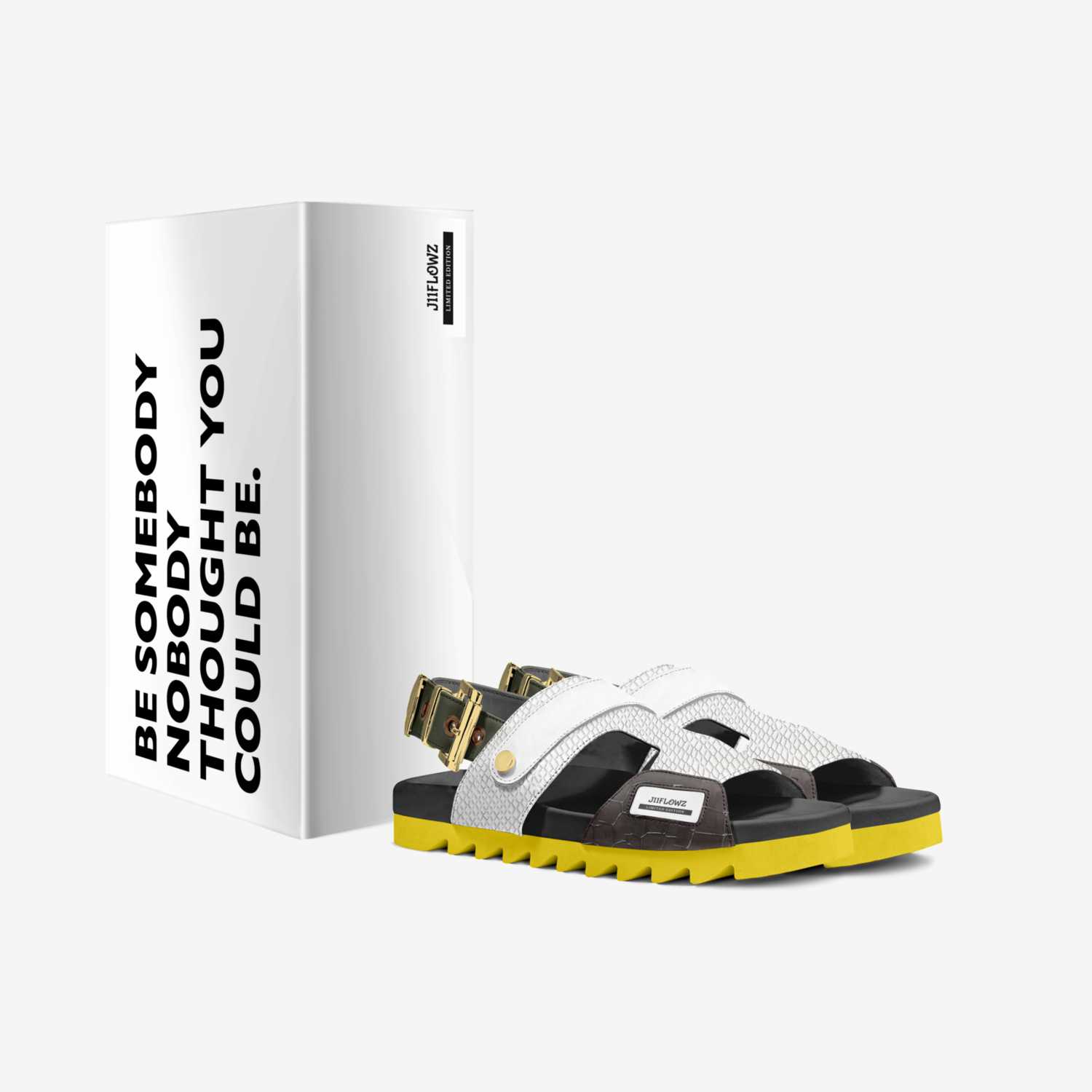 J11FLOWZ custom made in Italy shoes by Gil Ansah | Box view