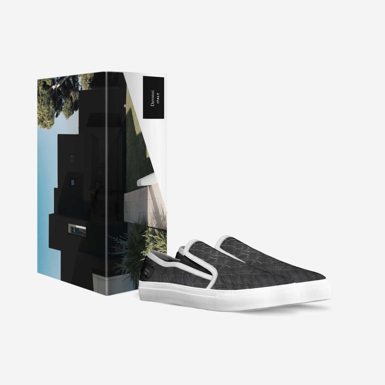 Davonni  custom made in Italy shoes by Eric Edmond | Box view