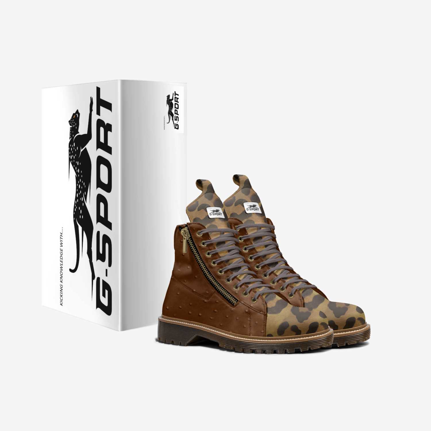 GSPORT FASHION custom made in Italy shoes by Glennhill | Box view
