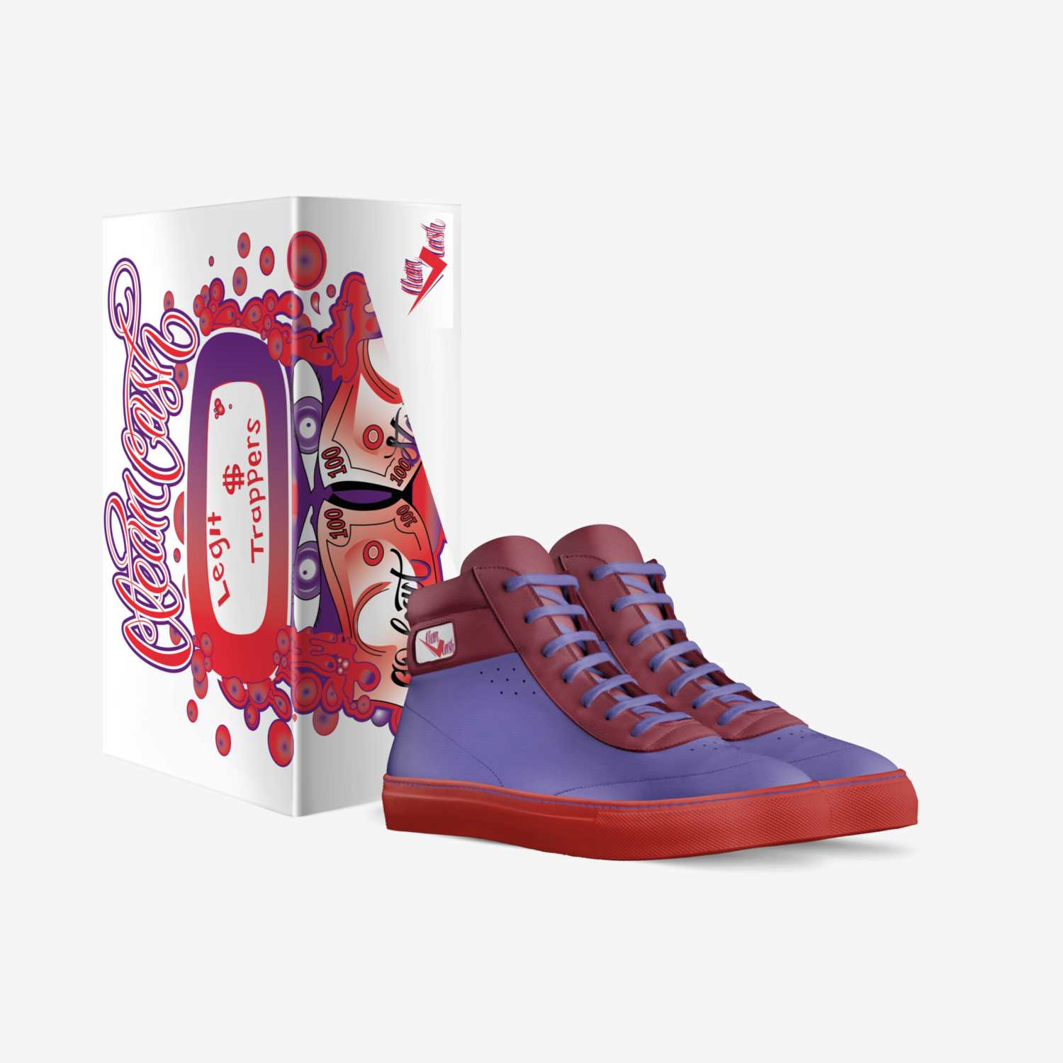 Checkcleancashjays custom made in Italy shoes by Deon Landry | Box view