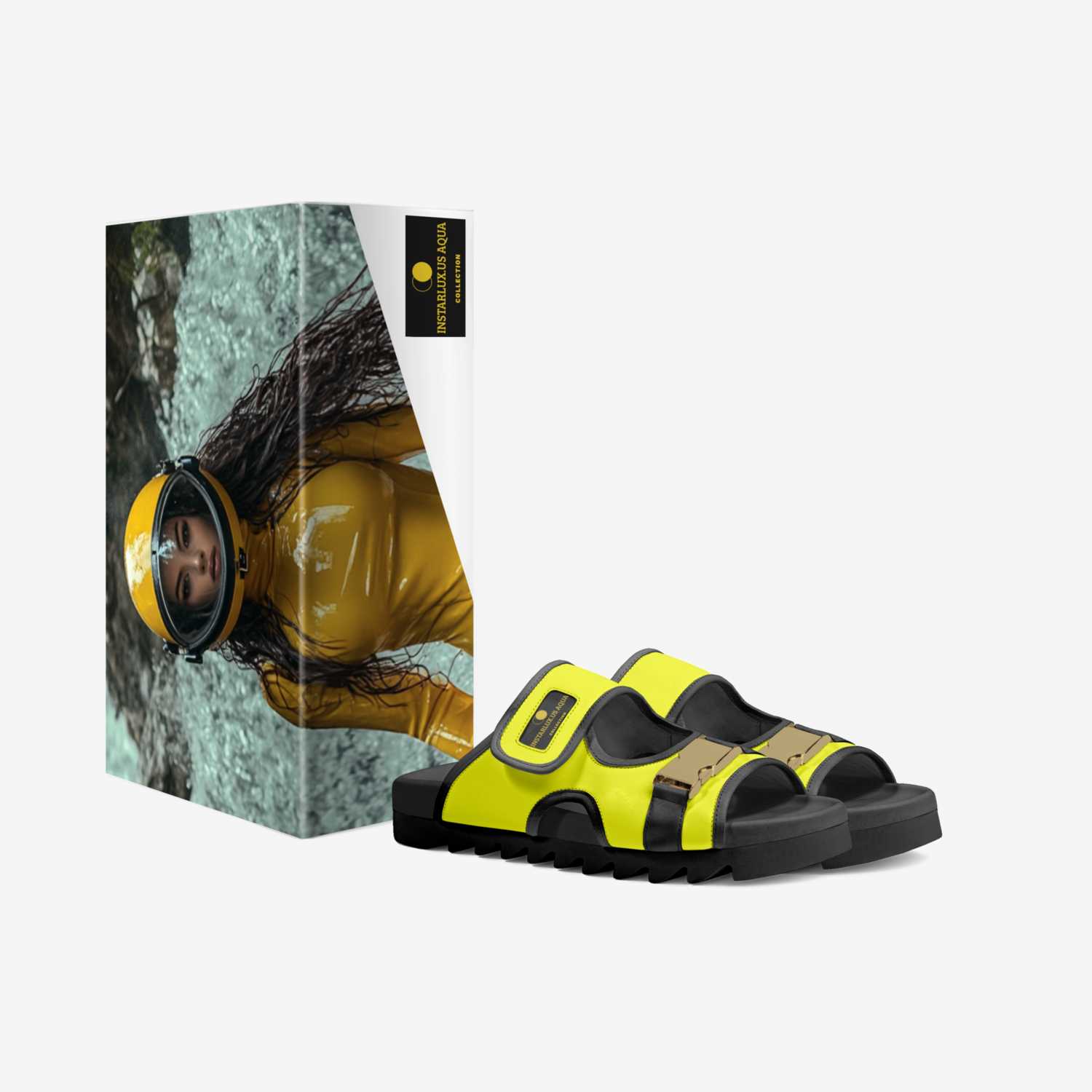 INSTARLUX.US AQUA custom made in Italy shoes by Instarlux.us | Box view