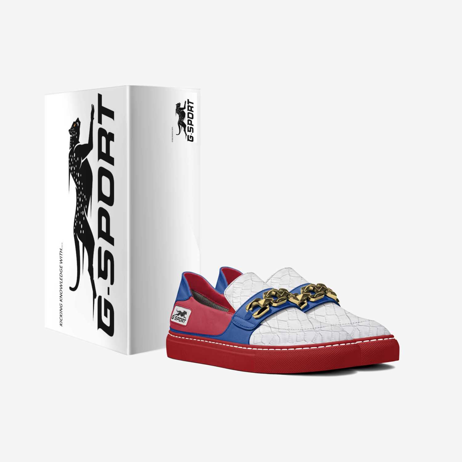 GSPORT FASHIONS custom made in Italy shoes by Glennhill | Box view