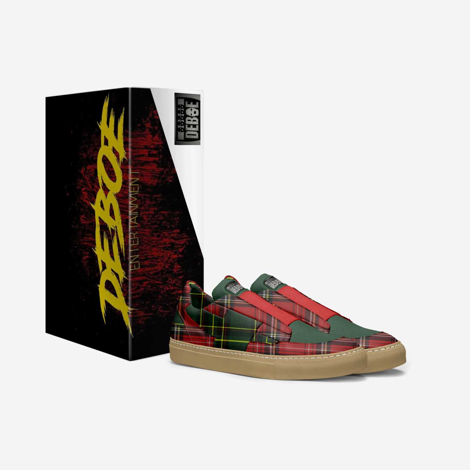 Poppers custom made in Italy shoes by Kevin Romez | Box view