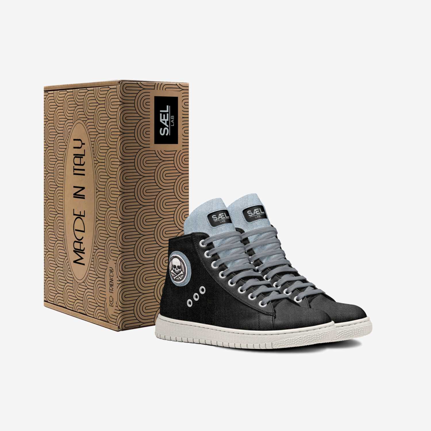 SÆL LAB - FAŮX HT custom made in Italy shoes by SÆl Lab | Box view