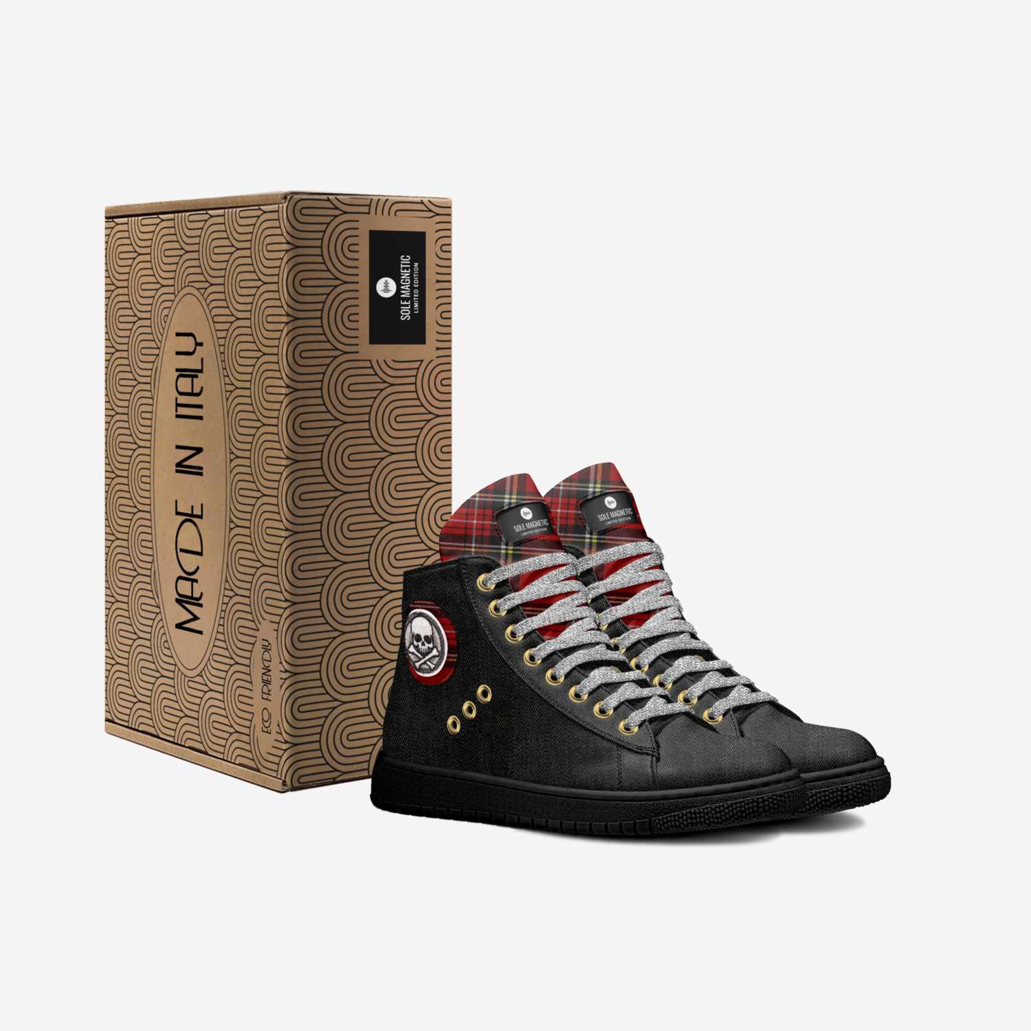 Sole Magnetic custom made in Italy shoes by Kelly Saiger | Box view