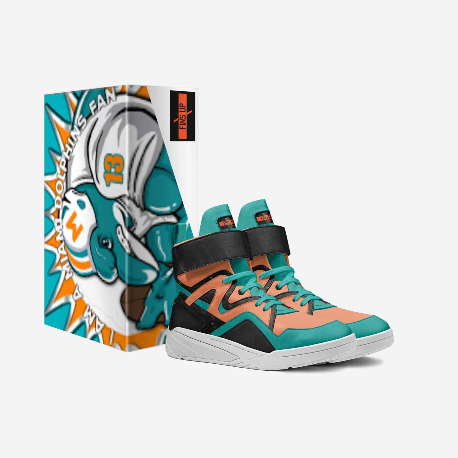 FINS UP custom made in Italy shoes by Frankie Robinson | Box view