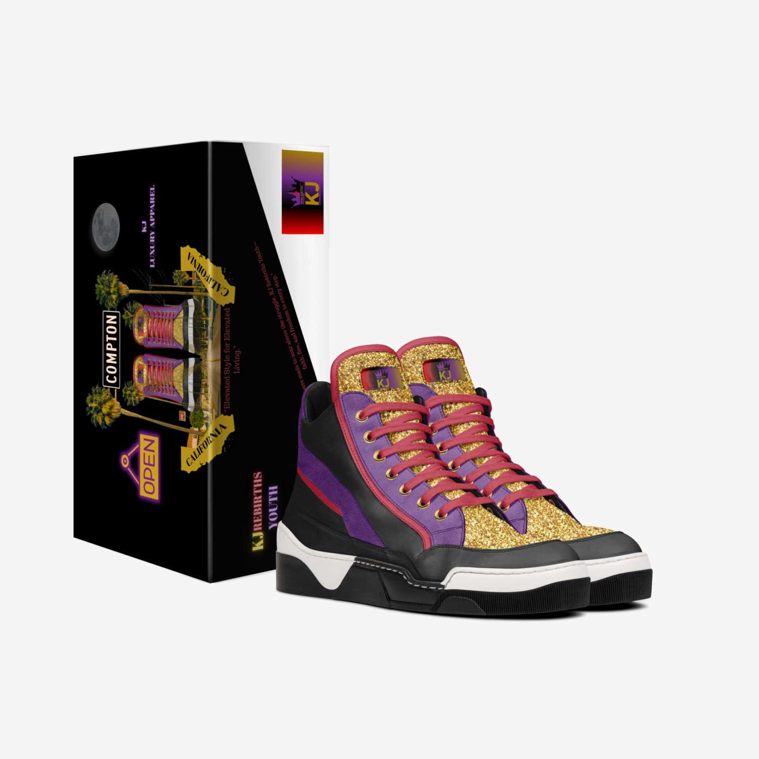 KJ REBIRTHS YOUTH custom made in Italy shoes by KJ4LUXURY | Box view