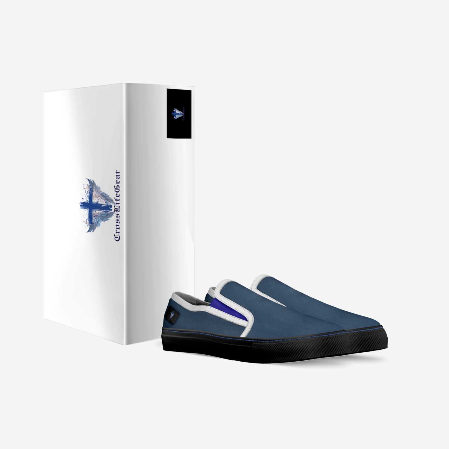 Cross Life Gear custom made in Italy shoes by Keithphanna Johnson | Box view