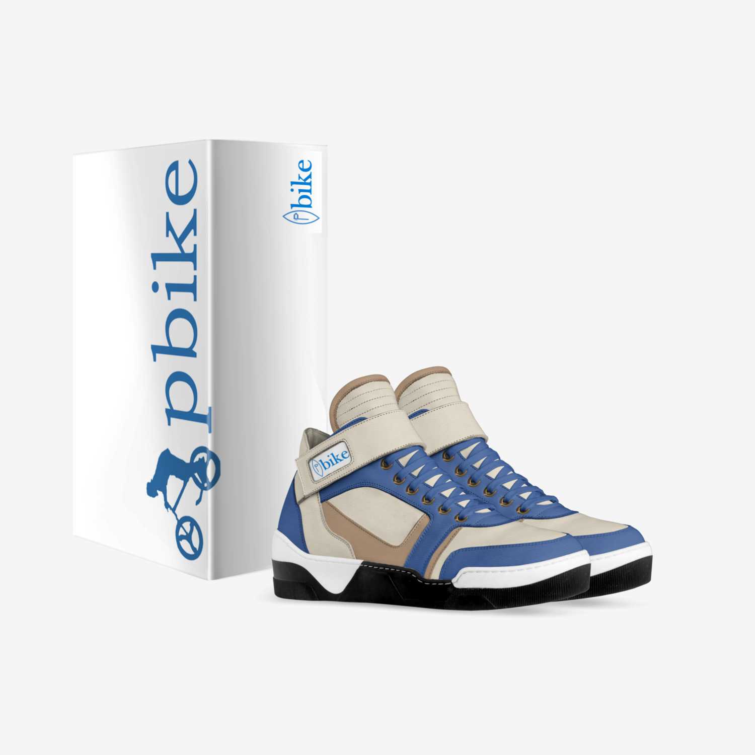 pbike custom made in Italy shoes by Rashad Scarborough | Box view