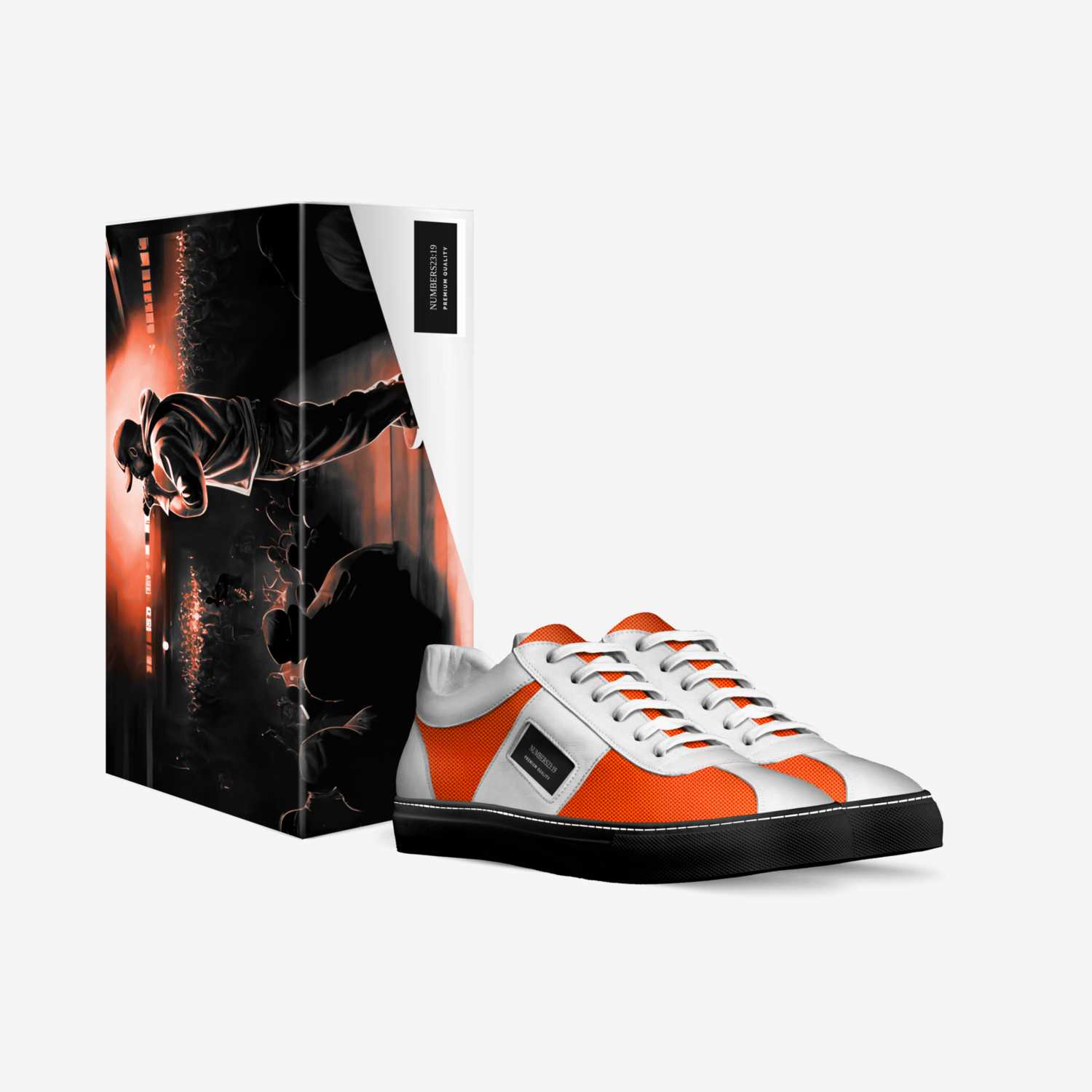 Numbers23:19 custom made in Italy shoes by Tony Hayes | Box view