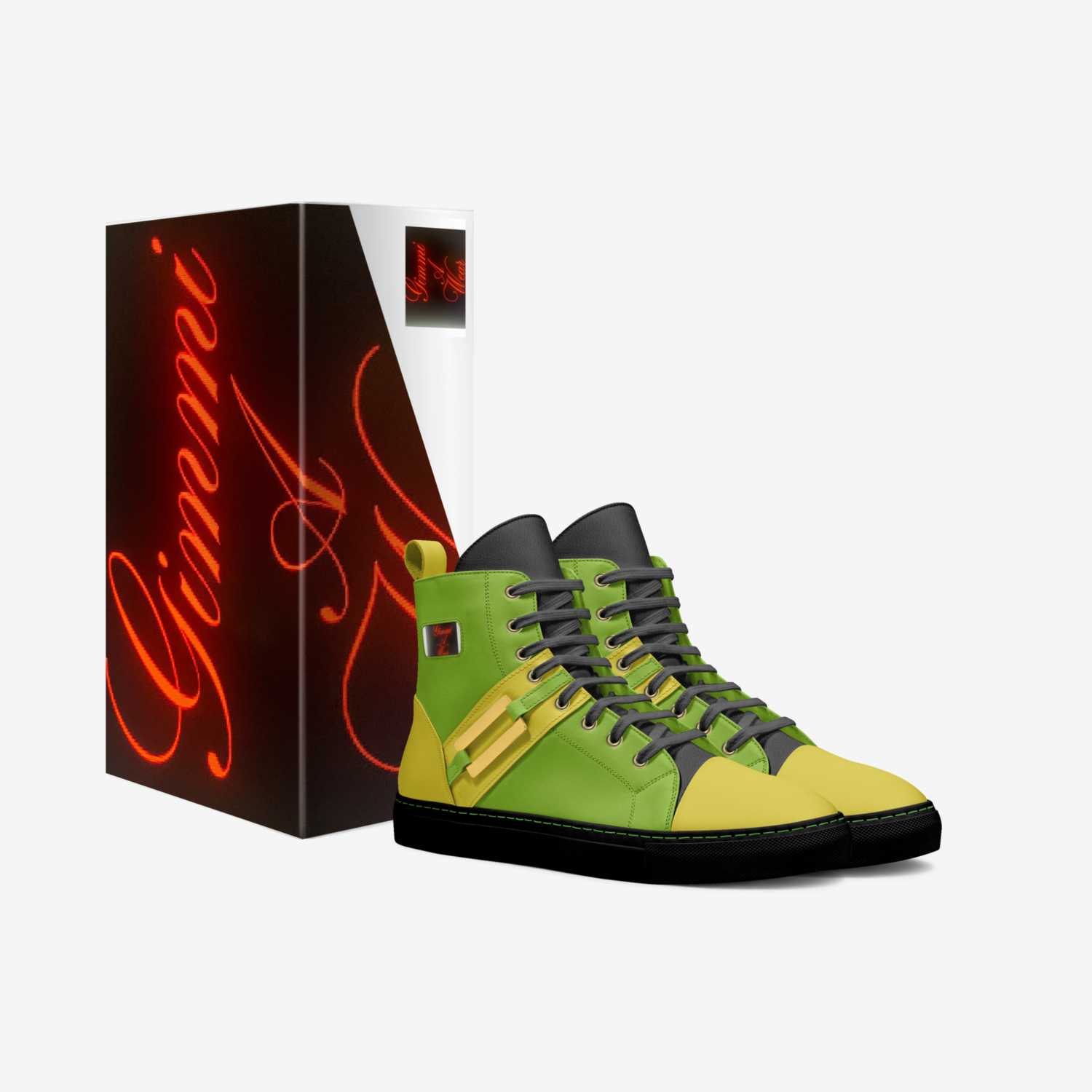 Gimmi a wear  custom made in Italy shoes by Phillip Sabido | Box view