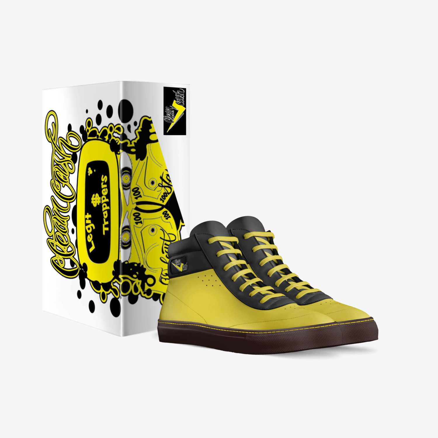 Cleancashkicks custom made in Italy shoes by Deon Landry | Box view