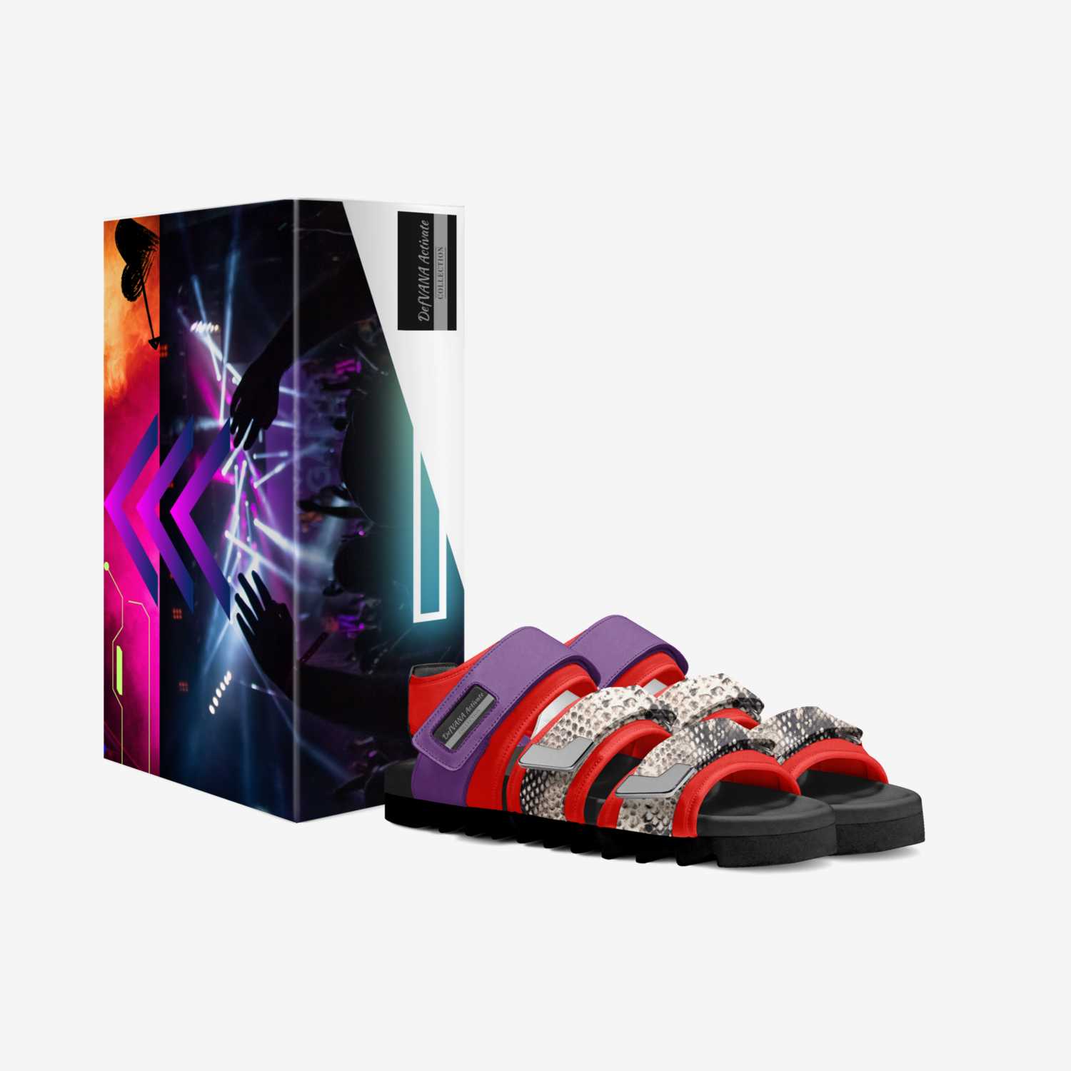 Activate custom made in Italy shoes by Jennifer Musiol | Box view