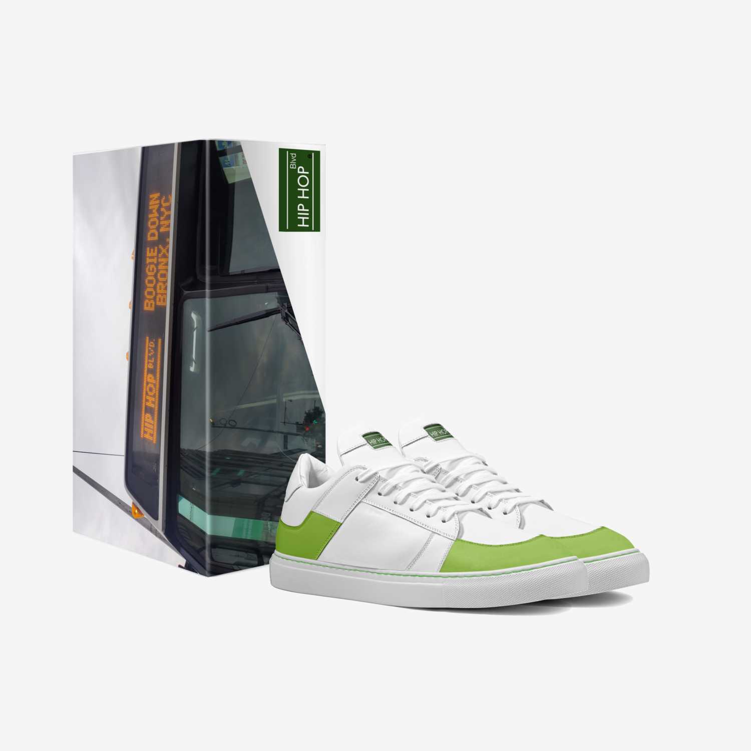 HipHopBlvd custom made in Italy shoes by Al Pizarro | Box view