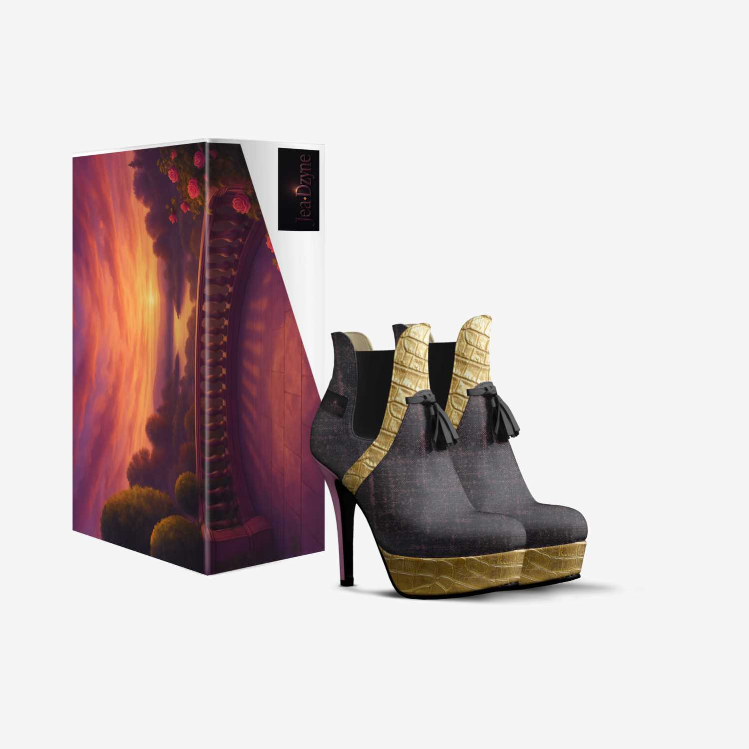 Virelia custom made in Italy shoes by Shanise Adoniah | Box view