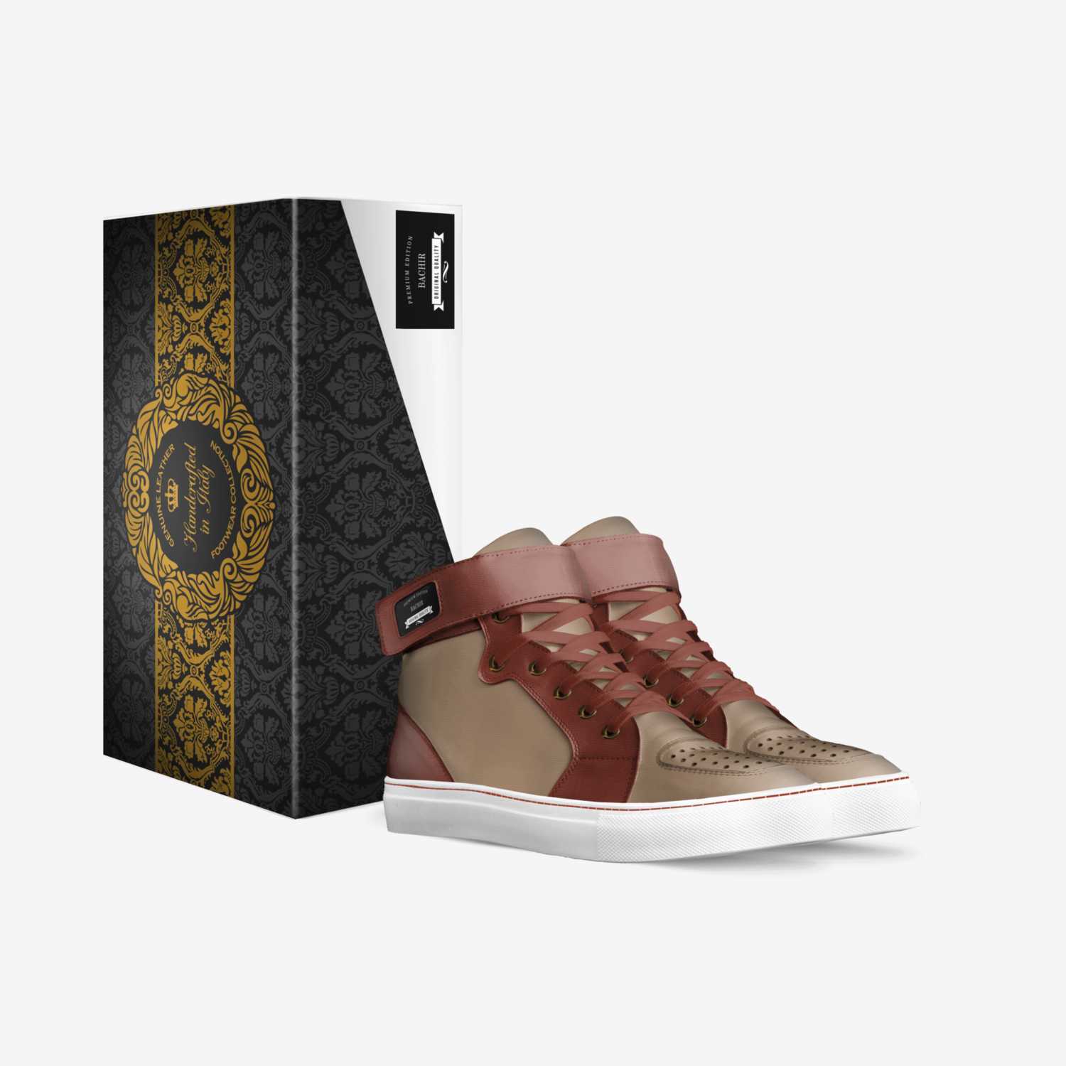 BACHIR custom made in Italy shoes by Abib Three | Box view