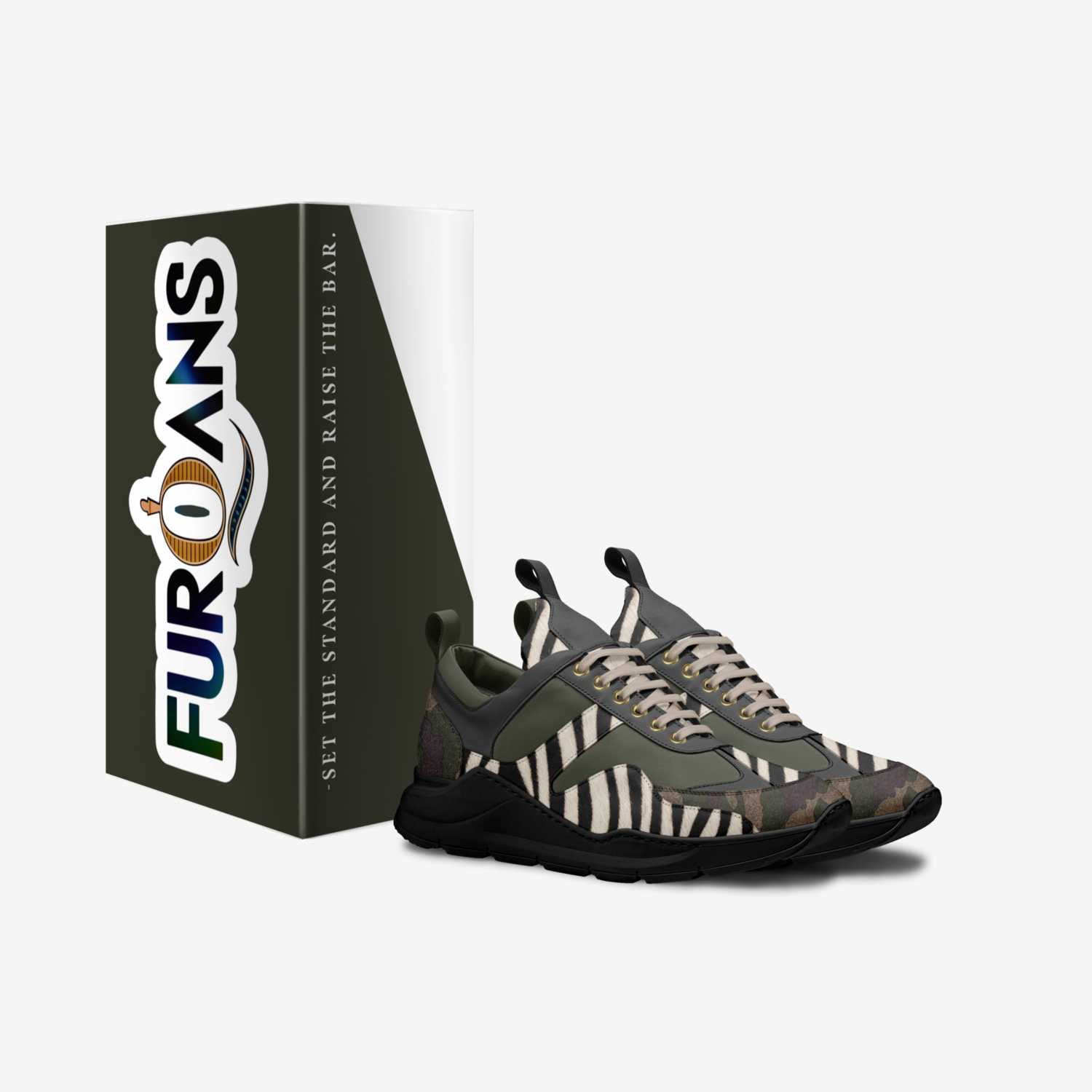 FURQANS  custom made in Italy shoes by Ahmad Muhammad | Box view