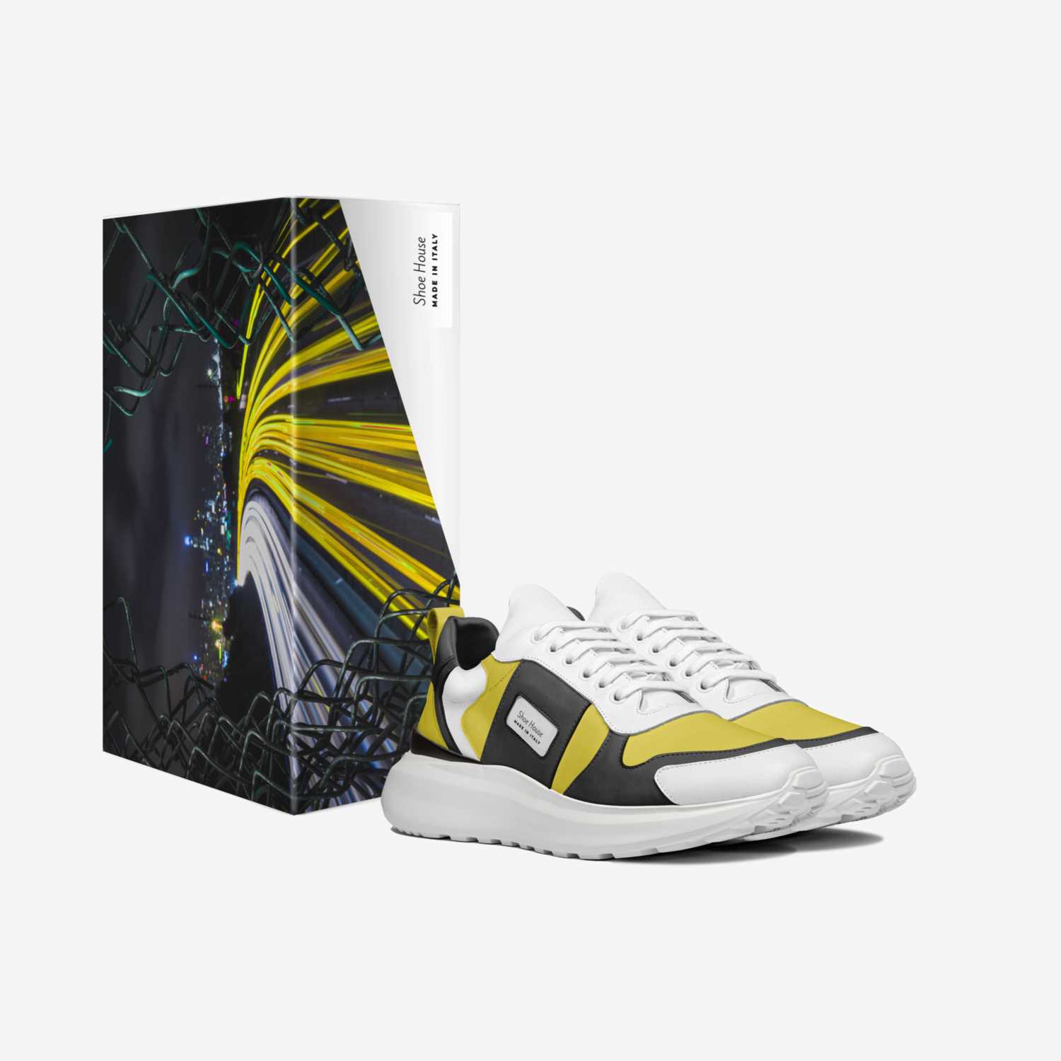Shoe House  custom made in Italy shoes by Gregory Moreland | Box view