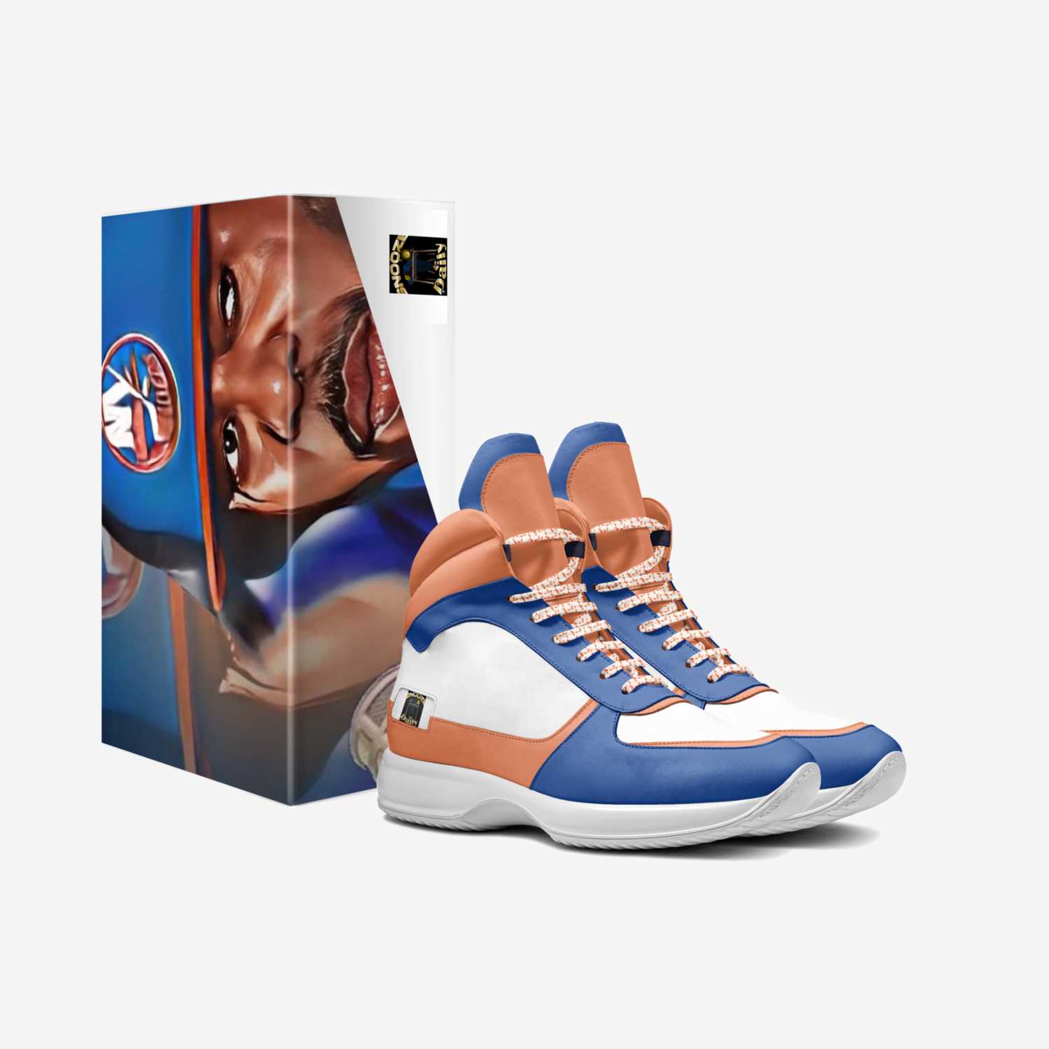 Snooze custom made in Italy shoes by Shavon Gray | Box view