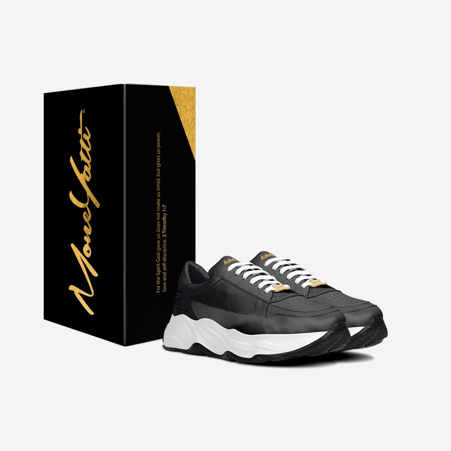  MLegacy008 custom made in Italy shoes by Moneyatti Brand | Box view