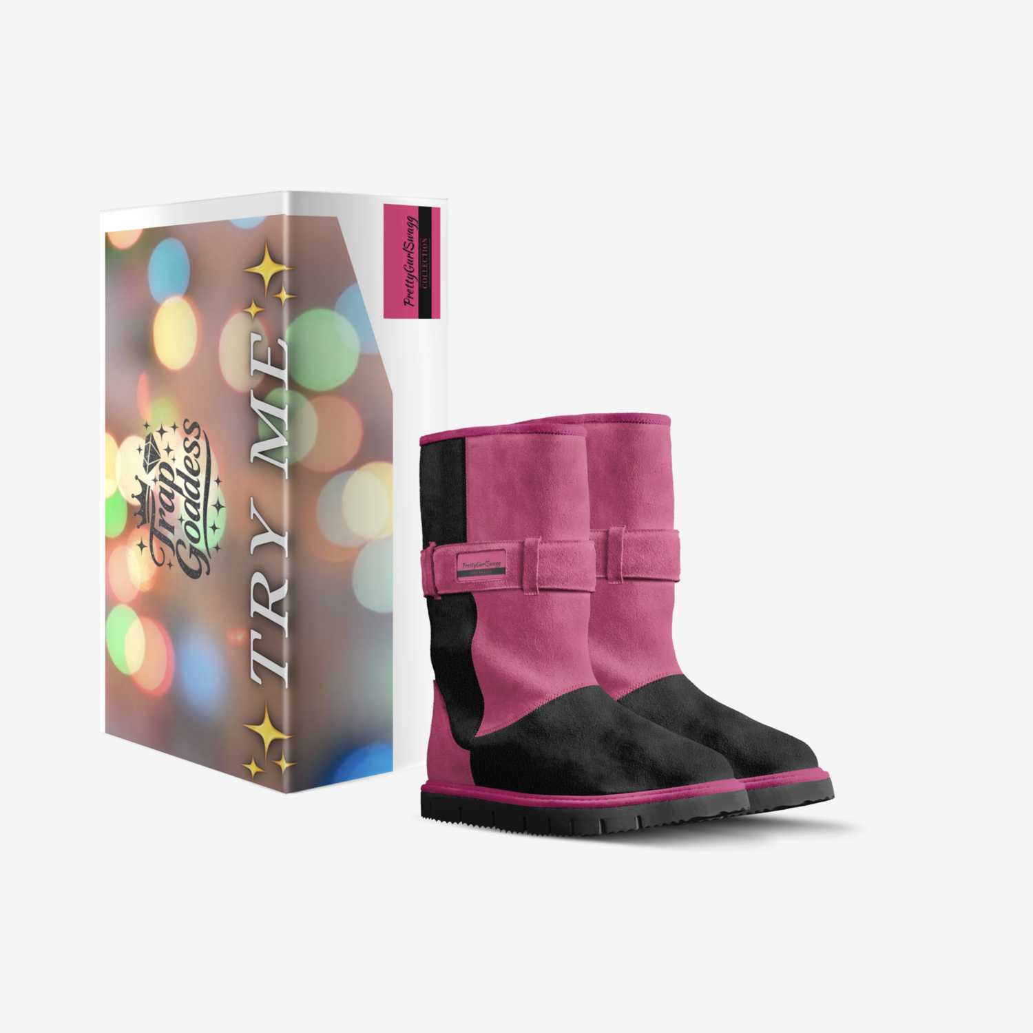 PrettyGurlSwagg custom made in Italy shoes by Trap Goddess | Box view