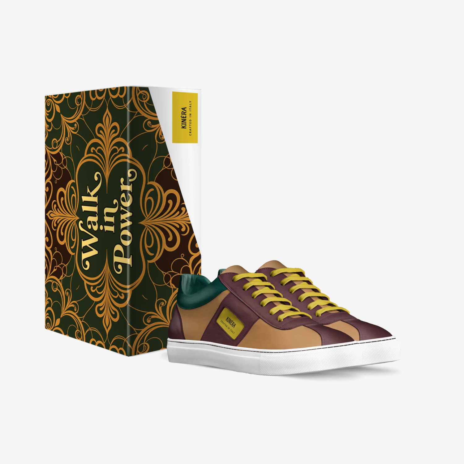 Walk in Power custom made in Italy shoes by Dujuan Robertson | Box view