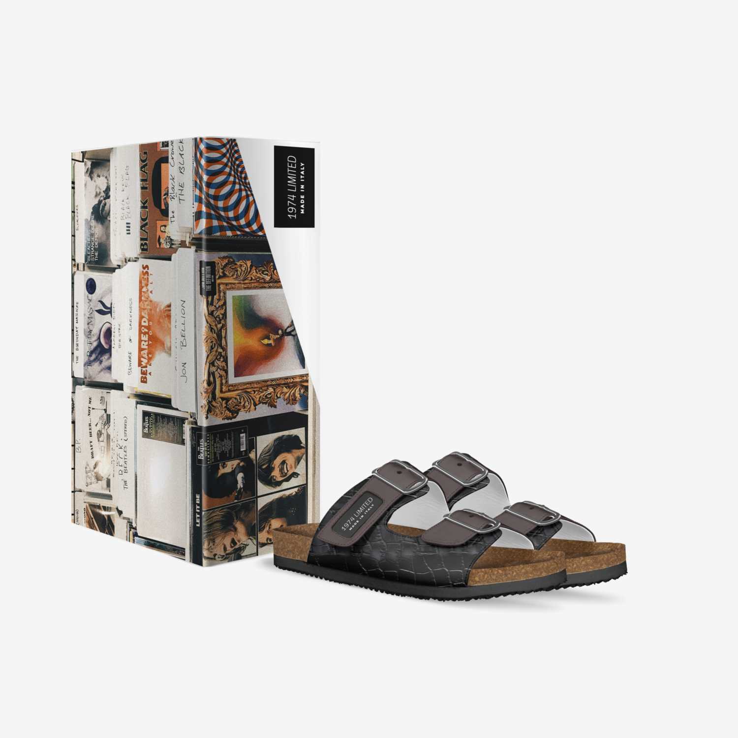 1974 LIMITED custom made in Italy shoes by Rosanny Amaro | Box view