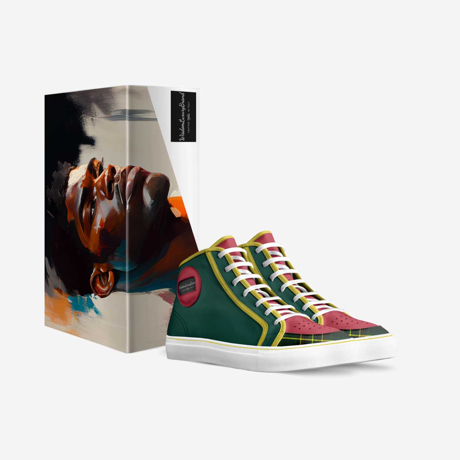 Guhmbi custom made in Italy shoes by Miguel Archibald | Box view