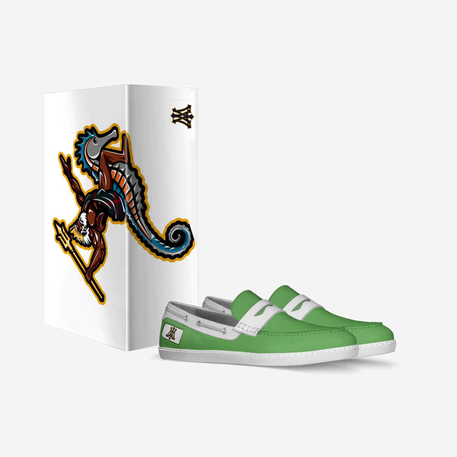  Minty Fresh custom made in Italy shoes by Andrew Murray | Box view