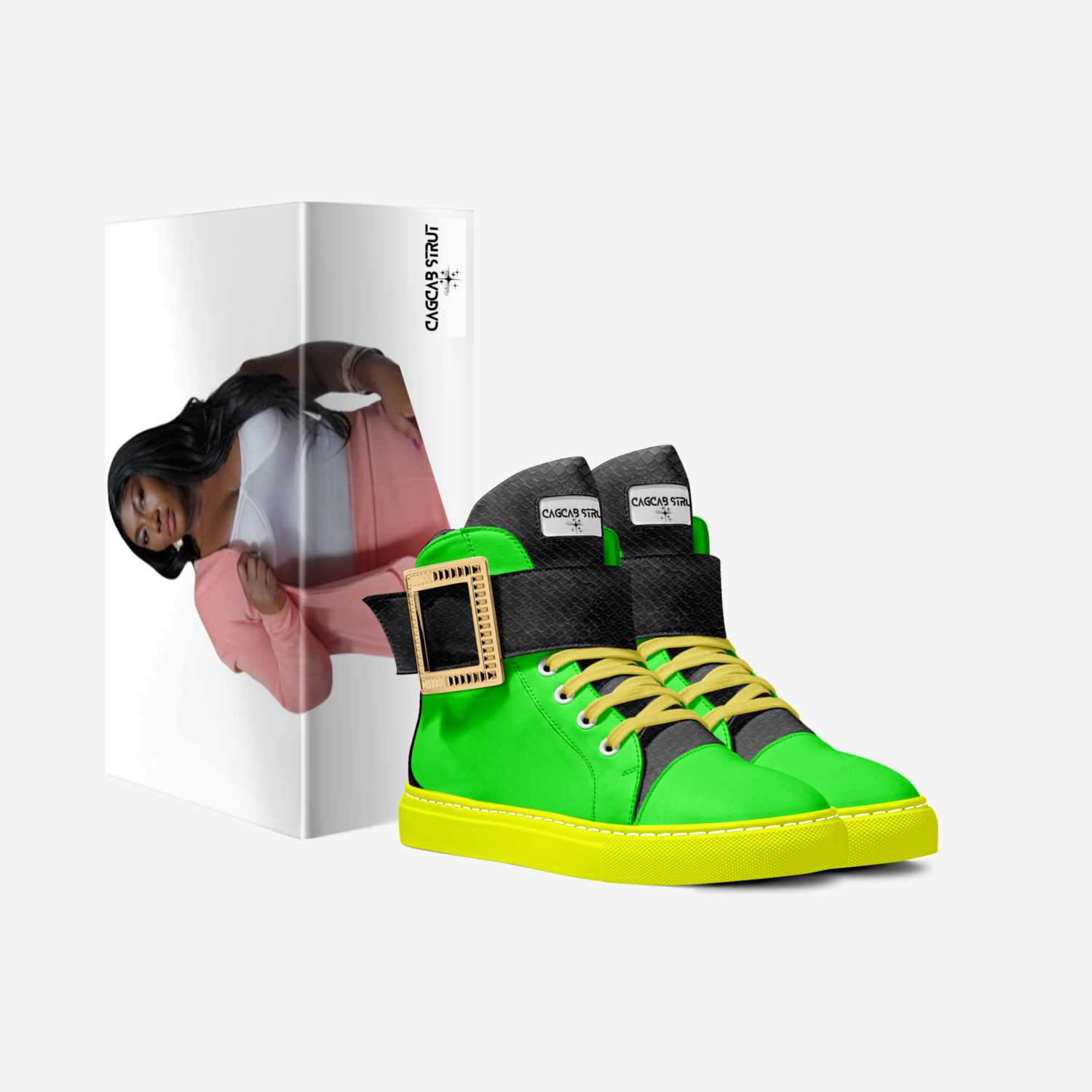 STRUT THE NADEAN custom made in Italy shoes by Nadean Barton | Box view