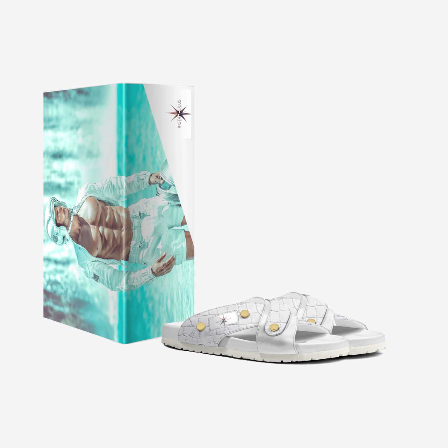 INSTARLUX.US AQUA custom made in Italy shoes by Instarlux.us | Box view