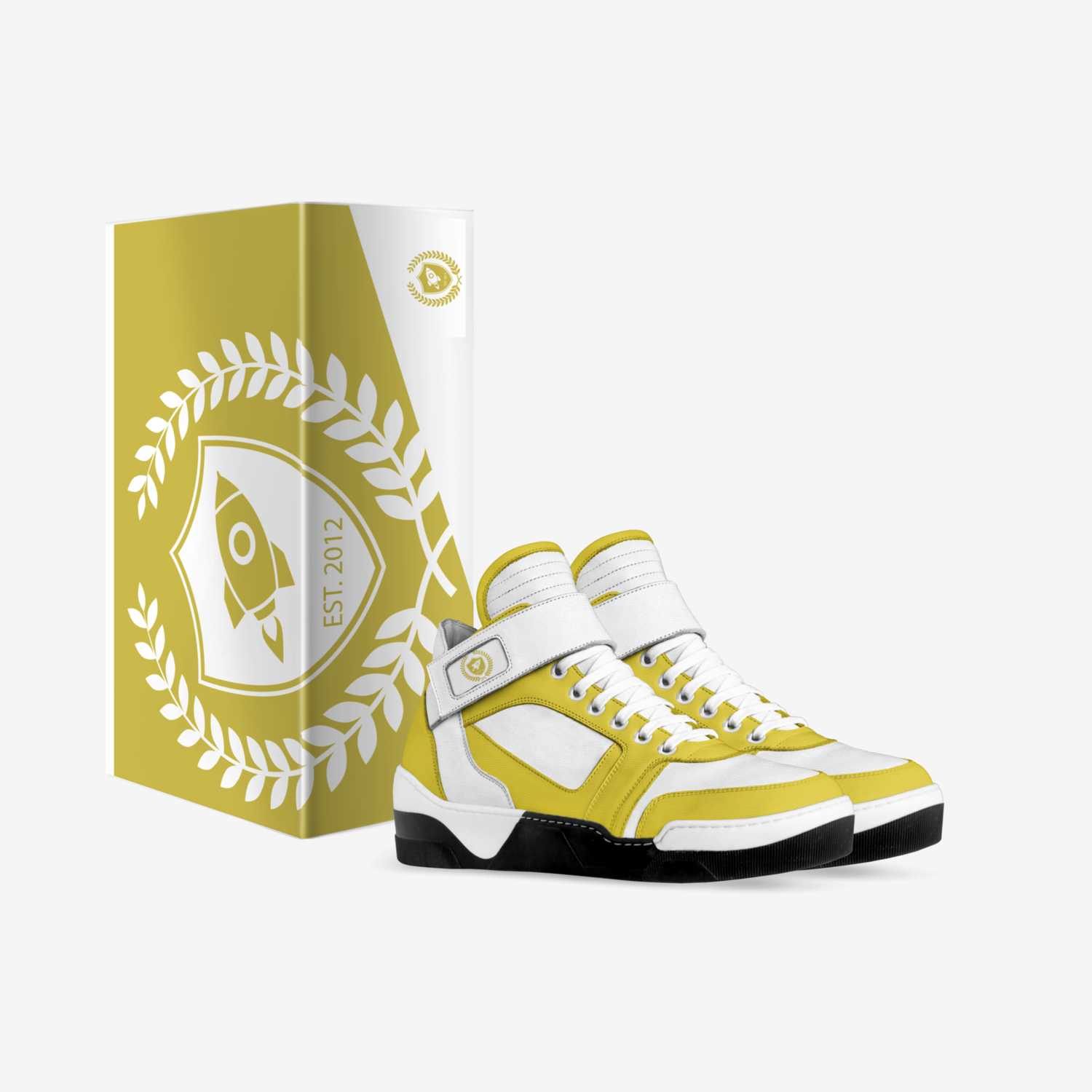 Throwback I custom made in Italy shoes by Little Starship Academy | Box view