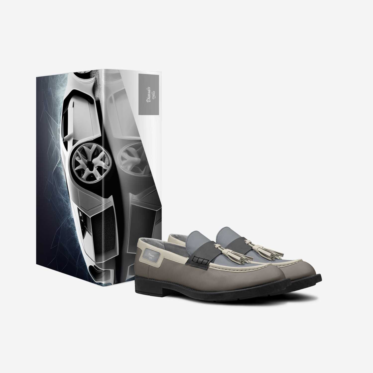 Diarra's custom made in Italy shoes by Tamala Baker | Box view