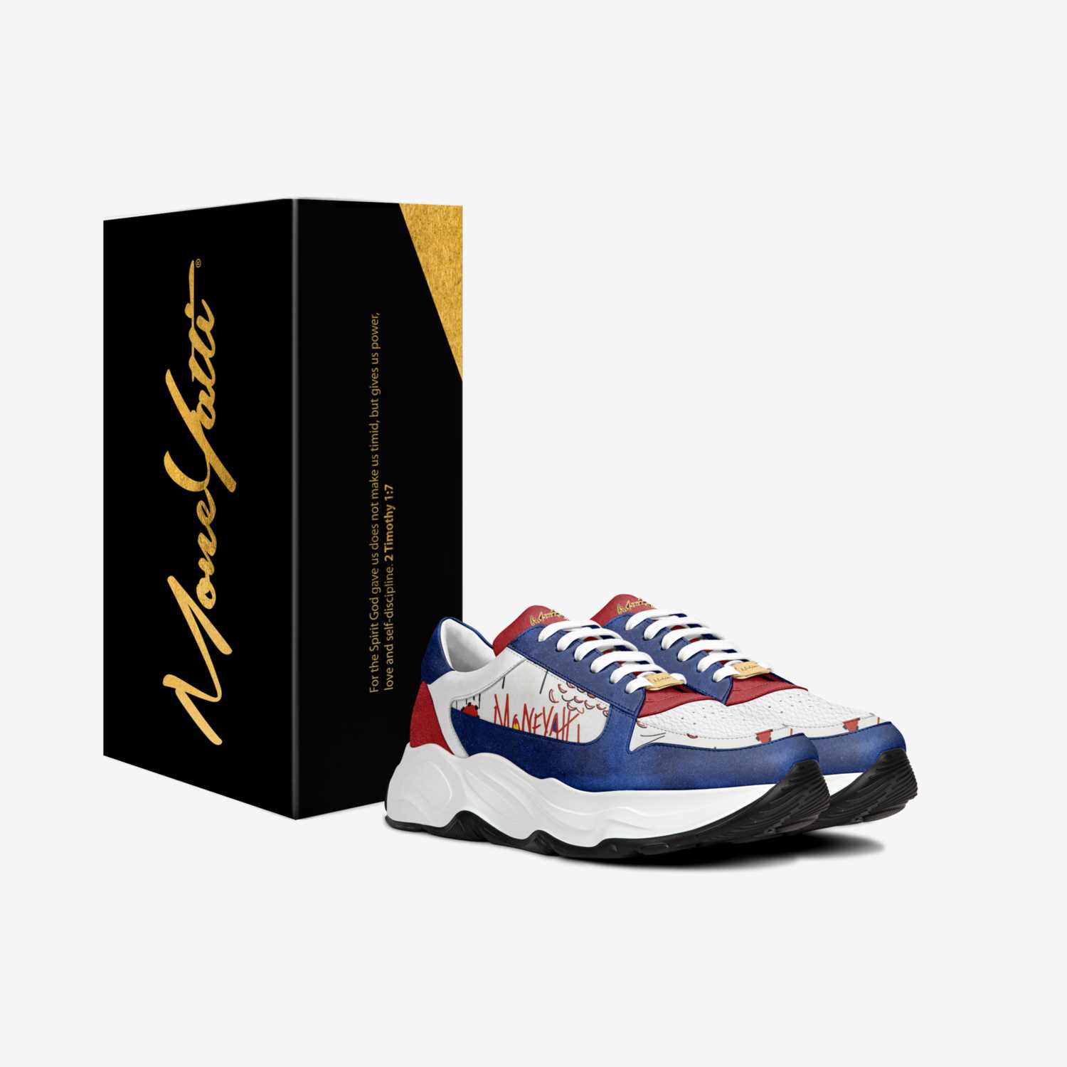  MLegacy024 custom made in Italy shoes by Moneyatti Brand | Box view