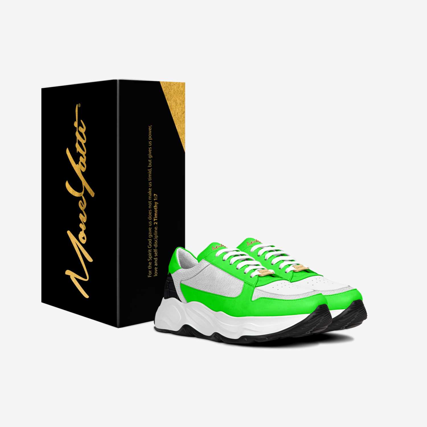  MLegacy026 custom made in Italy shoes by Moneyatti Brand | Box view