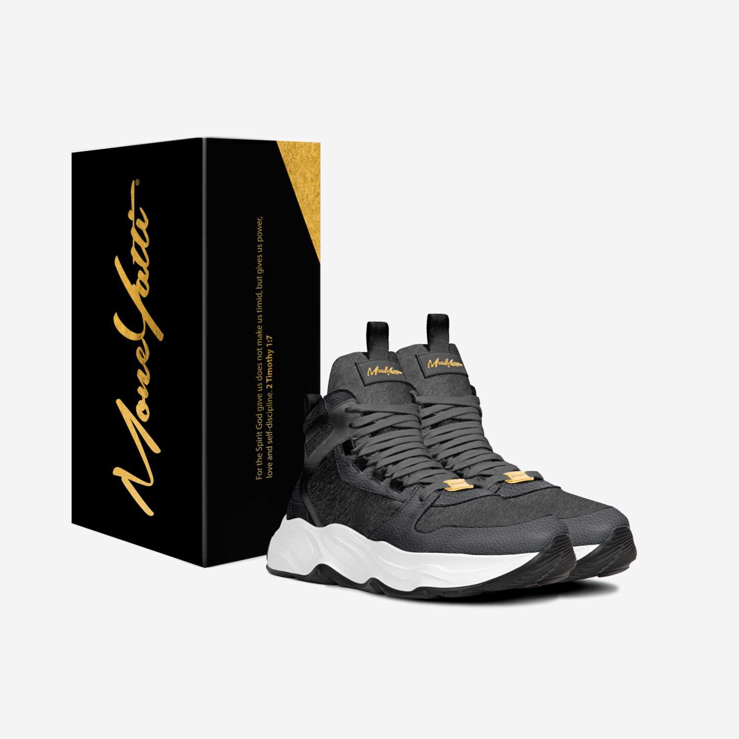 MoneyattiFleeks011 custom made in Italy shoes by Moneyatti Brand | Box view