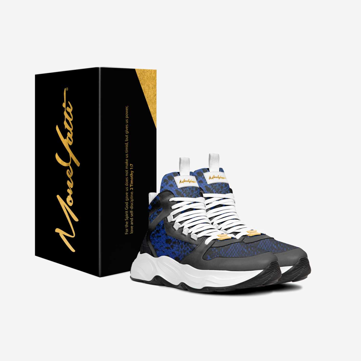 MoneyattiFleeks018 custom made in Italy shoes by Moneyatti Brand | Box view
