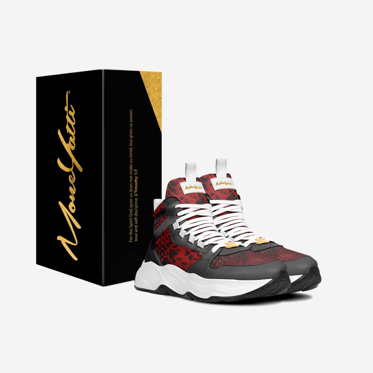 MoneyattiFleeks020 custom made in Italy shoes by Moneyatti Brand | Box view