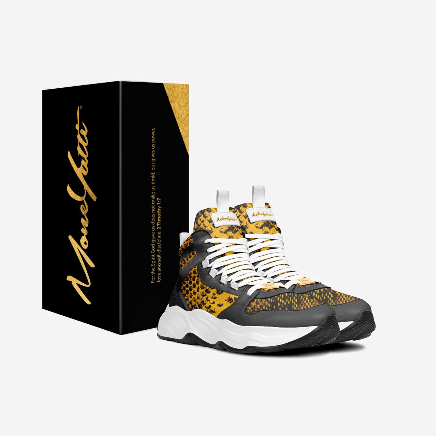 MoneyattiFleeks021 custom made in Italy shoes by Moneyatti Brand | Box view